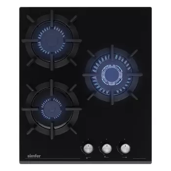 Газовая варочная поверхность Simfer H45N35B571 (газ-контроль, WOK конфорка)
