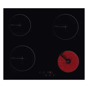 Электрическая варочная панель Simfer H60D14B000, индикатор остаточного тепла, защита от детей