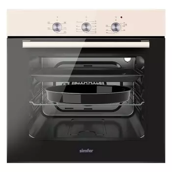 Электрический духовой шкаф Simfer B6ER16001, 5 режимов работы, конвекция