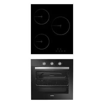 Комплект встраиваемой бытовой техники Simfer S46S020, варочная панель и духовой шкаф