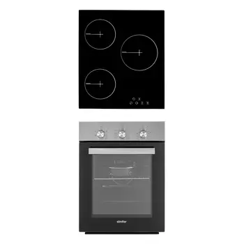 Комплект встраиваемой бытовой техники Simfer S48M000, варочная панель и духовой шкаф