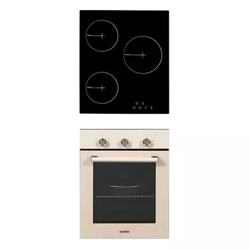 Комплект встраиваемой бытовой техники Simfer S48R000, варочная панель и духовой шкаф