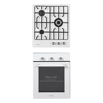 Комплект встраиваемой бытовой техники Simfer S48W571, варочная панель и духовой шкаф