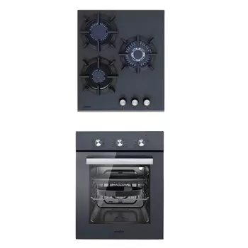 Комплект встраиваемой бытовой техники Simfer S49G571 (варочная панель и духовой шкаф)