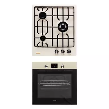 Комплект встраиваемой бытовой техники Simfer S56R571, варочная панель 45 см и духовой шкаф 60 см