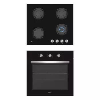 Комплект встраиваемой бытовой техники Simfer S63B416, варочная панель и духовой шкаф