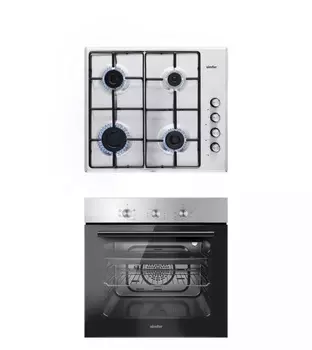 Комплект встраиваемой бытовой техники Simfer S65M400, газовая варочная панель и электрический духовой шкаф