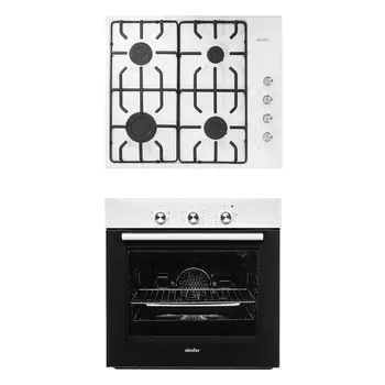 Комплект встраиваемой бытовой техники Simfer S65W571, газовая варочная панель и электрический духовой шкаф