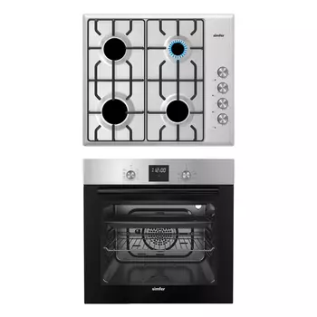 Комплект встраиваемой бытовой техники Simfer S66M471, варочная панель и духовой шкаф