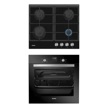 Комплект встраиваемой бытовой техники Simfer S68S516, варочная панель и духовой шкаф