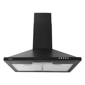 Настенная вытяжка Simfer 8663SM (ширина 60 см, цвет черный)