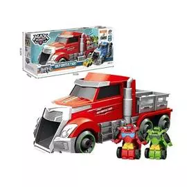 1TOY Мой первый трансформер трейлер (45 см, красн.)