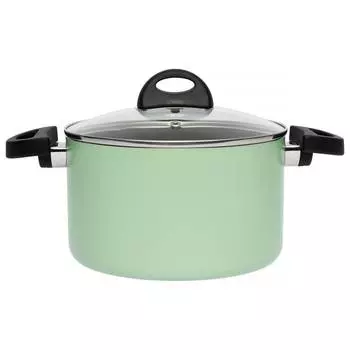 Кастрюля, Berghoff, Eclipse, 20см, 3,7л, светло-зеленая