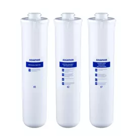 Комплект модулей сменных фильтрующих, Аквафор, К5-К2-К7