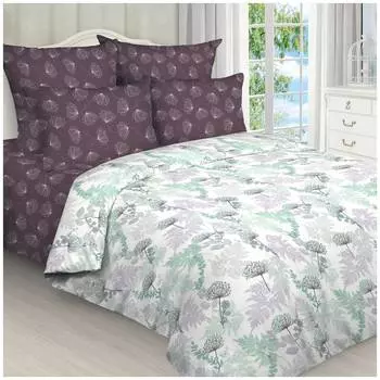 Комплект постельного белья, Letto, евро, PL156, (н2)70х70см