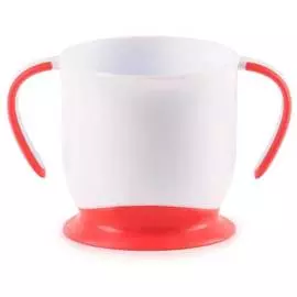 Кружка на присоске, Happy Baby, ruby