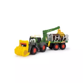 Лесовоз Happy Fendt 65 см свет звук Dickie Toys 3819003