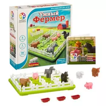 Логическая игра, Bondibon, Умный фермер