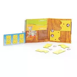 Магнитная игра, Bondibon, для путешествий, СЫРНЫЕ ЛАЗЕЙКИ