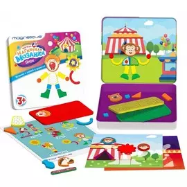 Магнитная мозаика, Magneticus, &amp; quot;Цирк&amp; quot;, 59 деталей
