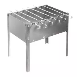 Мангал, BOYSCOUT, сборный, 6 шампуров, 35х25х35см