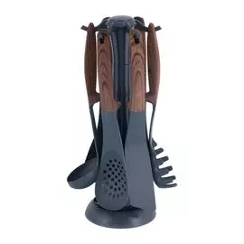 Набор кухонных принадлежностей с подставкой, Kamille, 7 предметов, 5236