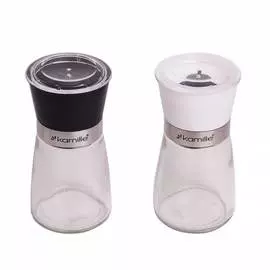 Набор перцемолок 2шт Ø7*13см, 7016