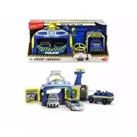 Набор Полицейская станция, 3 машинки, Dickie