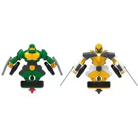 Набор волчков-трансформеров 2-в-1, Spin Racers, &amp; quot;Фантом&amp; quot; и &amp; quot;Молот&amp; quot; с аксессуарами