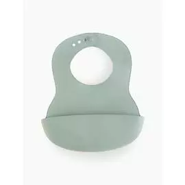 Нагрудный фартук пластиковый, Happy Baby, dark green