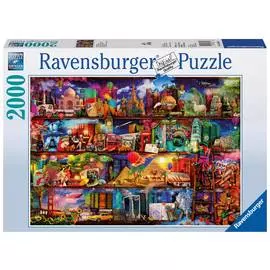 Пазл, Ravensburger, &amp; quot;Книжный мир&amp; quot;, 2000 деталей