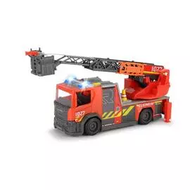 Пожарная машина, Dickie, Scania, со светом и звуком, 35см