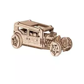 Сборная модель, Wooden City, Хот-род, 141 деталь