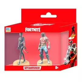 Штампик 2шт, Fortnite, серия 2, 7,5см, FOR5215