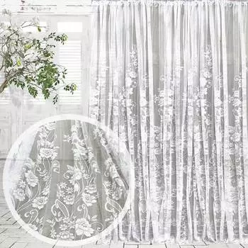 Штора, Amore Mio, 16680, 3х2,7х1м, белый