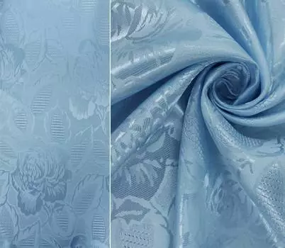 Штора, Amore Mio, L502-17, 1,45х2,7х1м, голубой