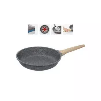 Сковорода с антипригарным покрытием, NADOBA, серия MINERALICA, 28см