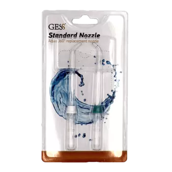 Стандартная насадка для Ирригатор Aqua 360, Gess, 2 штуки