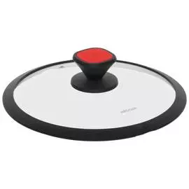 Стеклянная крышка с силиконовым ободом, NADOBA, серия GUSTA, 26см