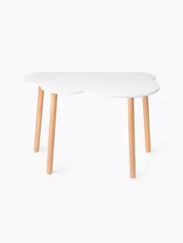 Стол детский, Happy Baby, OBLAKO TABLE, белый