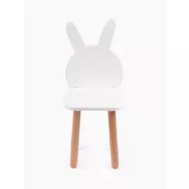Стул детский, Happy Baby, KROLIK CHAIR, pink&amp; white, белый