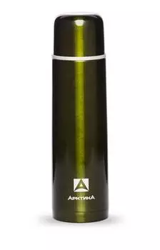 Термос для напитков, Арктика, бытовой вакуумный, 1000мл, болотный, 102-1000