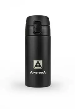 Термос питьевой, Арктика, вакуумный, бытовой, 350мл, черный, 705-350