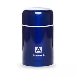Термос с широким горлом, Арктика, вакуумный, бытовой, 750мл, синий, 302-750