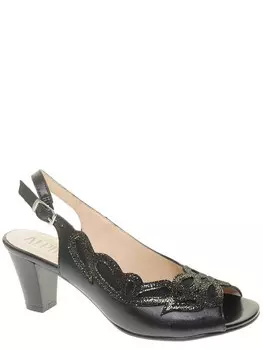 Босоножки Alpina женские летние, размер 38,5, цвет черный, артикул 9J22-12