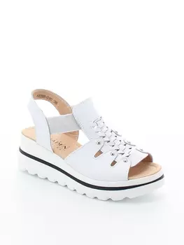 Босоножки Baden женские летние, размер 38, цвет белый, артикул HX095-010