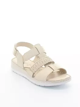 Босоножки Caprice () женские летние, размер 38, цвет бежевый, артикул 9-9-28155-20-402