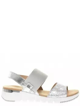 Босоножки Caprice женские летние, размер 38, цвет серебряный, артикул 28701-24-943