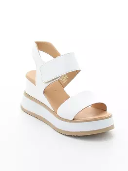 Босоножки Dakkem () женские летние, размер 39, цвет белый, артикул 88-978-010