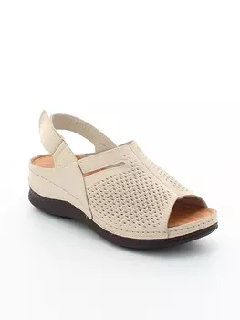 Босоножки Dakkem женские летние, размер 39, цвет бежевый, артикул 629-02-23